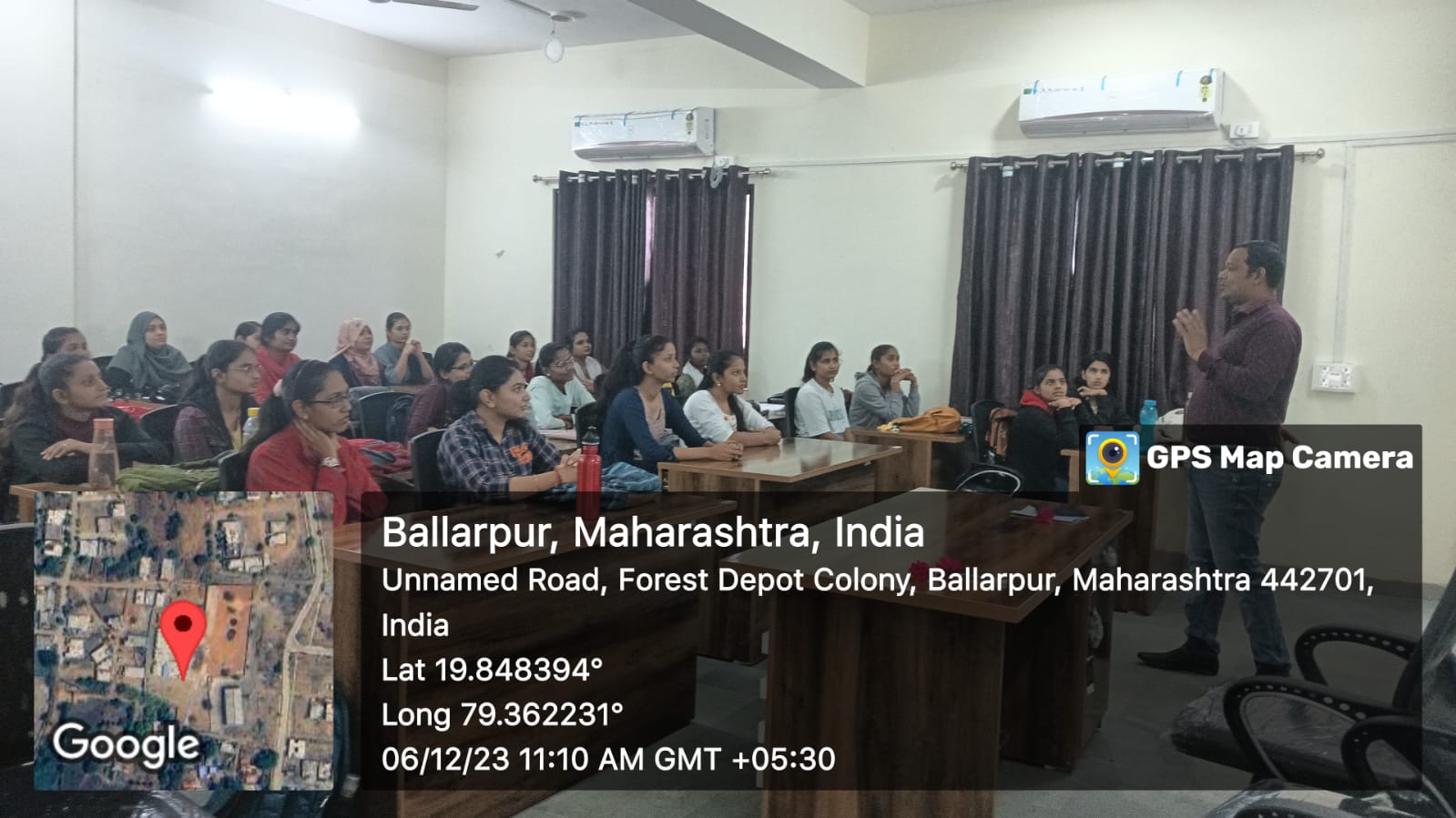 एसएनडीटी महिला विद्यापीठ, बल्लारपूर कॅम्पस येथे “सी- प्रोग्रामिंग” या विषयावर व्याख्यान संपन्न