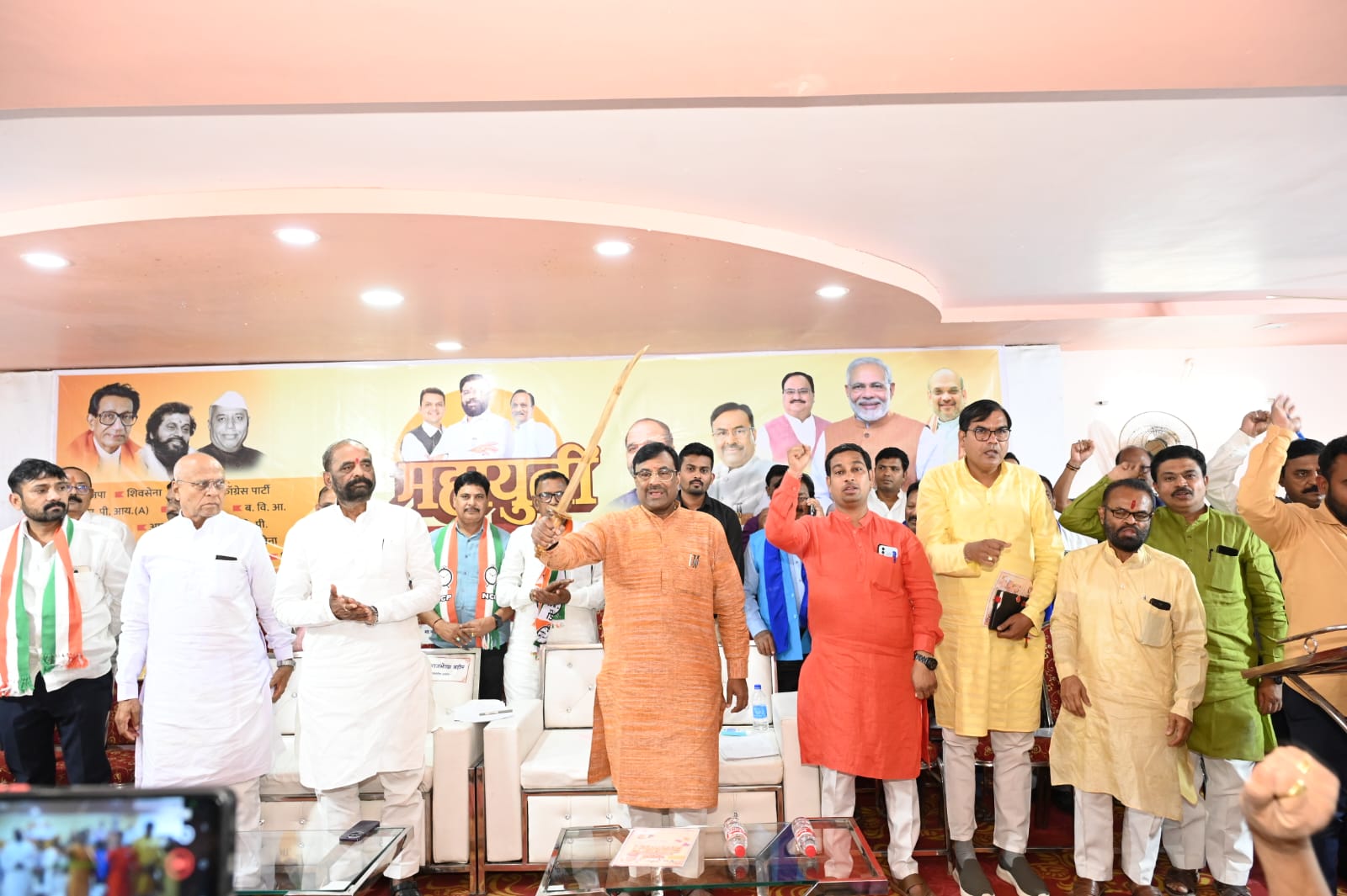 महायुतीचा मेळावा