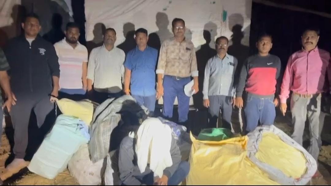 Illegal Trade : चंद्रपूर स्थानिक गुन्हे शाखेच्या धडक कारवाईत लाखोंचा सुगंधित तंबाखू जप्त